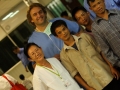 Samen met en met de Noma patienten uit 2008